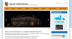 Desktop Screenshot of dolnipoustevna.cz